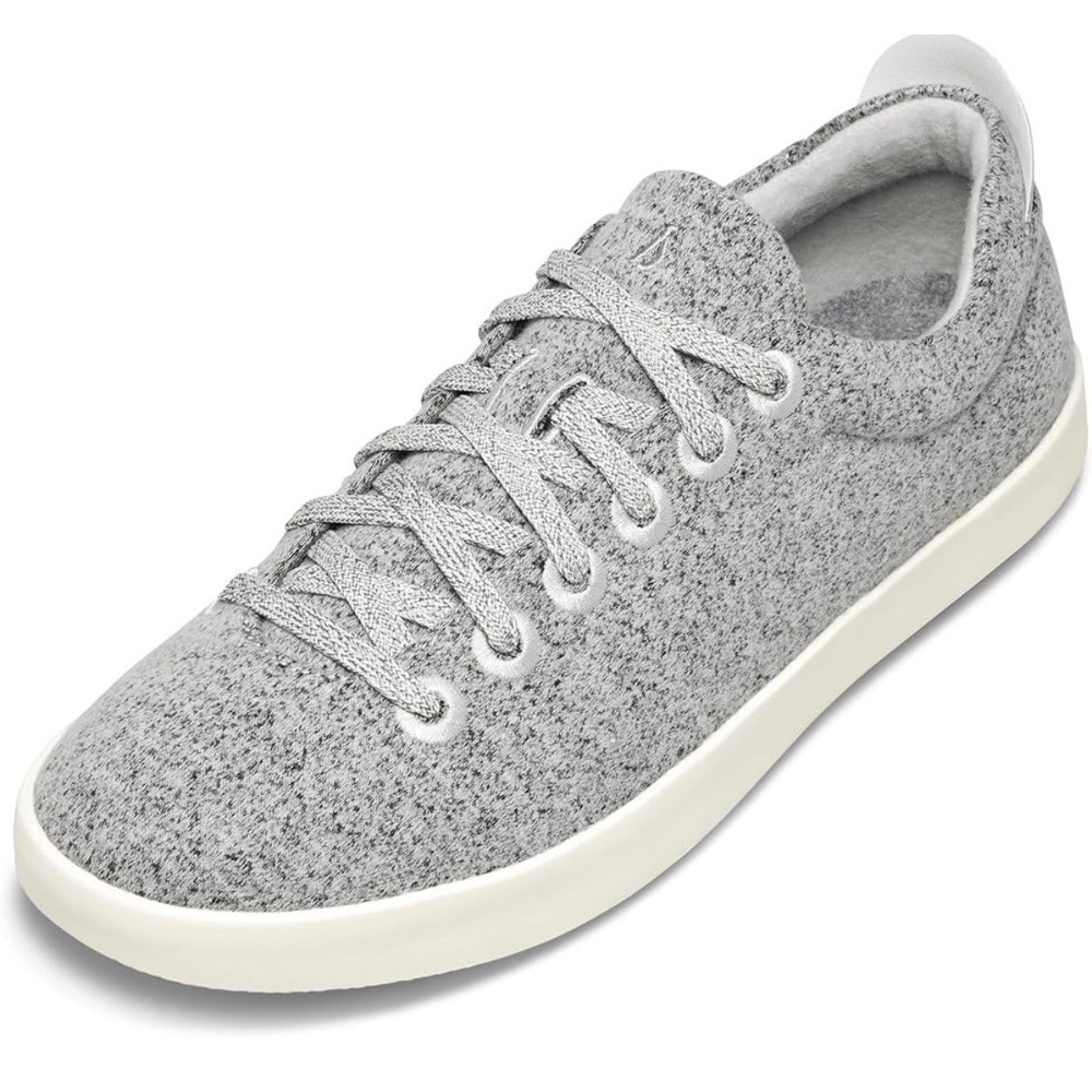 Allbirds Wool Pipers Grey Marl Sustainable Merino Wool Sneakers Womens Size 10
